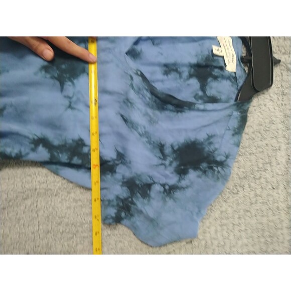 Anthropologie Cloth And Stone Tie Dye V-neck Mini Dress - Picture 8 of 8